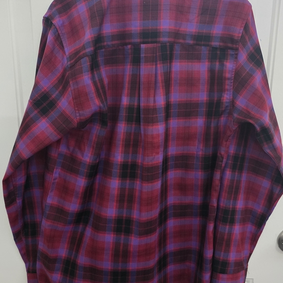 DIXXON Sailor's Delight Men's Vibrant Plaid Button Down Shirt - Picture 3 of 3